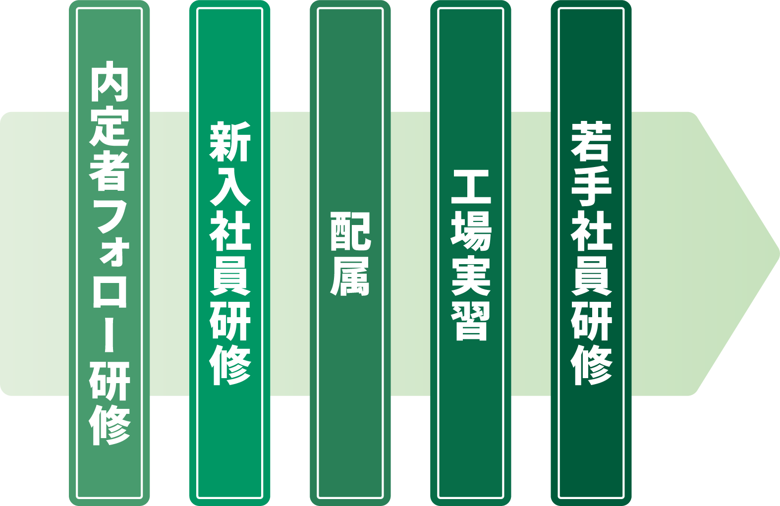 入社後の流れ